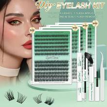 Hot-Selling DIY Segmental Cluster Eyelash Extension Kit