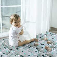 Baby Play Mat For 71'' X 59'' Playpen Playmat For Babies And Toddlers Large Thick Non Slip Cushioned Baby Play Mats For Floor Play Mat For Playpen Easy Clean Foam Play Mat Grey - Gris - Ver 5