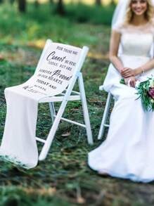 Memorial Wedding Chair Sign Wedding Memorial Sign Save A Seat For Someone In Heaven In Loving Memory Reserved Seat Decorative Gift Lost Seat For Wedding Memorial, Anniversary