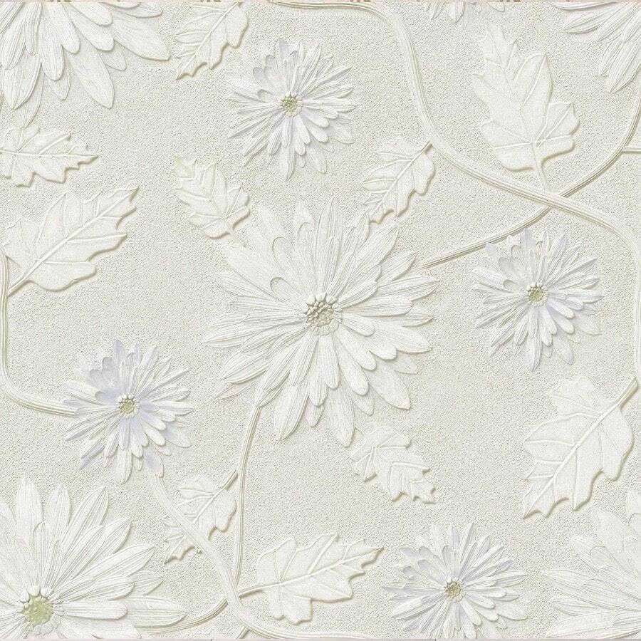 LSQ 18x120 Floral Wallpaper Peel And Stick Removable Contact Paper Farmhouse Wallpaper Beige Yellow Flowers Vintage Self Adhesive For Bedroom Kitchen Decorative - BeigeFlowers - View 1