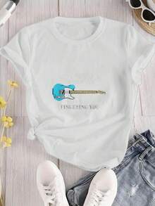 Women T-Shirts - 白色 - 查看 3