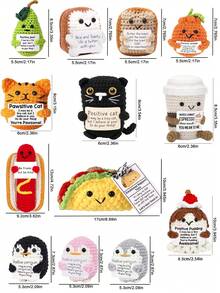 鼓励礼品装饰、正能量礼品、正向激励礼品、创意趣味装饰礼品、办公桌展示、手工可爱装饰、纪念品、万圣节礼品、圣诞节礼品、趣味礼品、生日礼品、家居装饰、派对装饰、办公室礼品、毕业礼品 - 彩色 - 查看 8