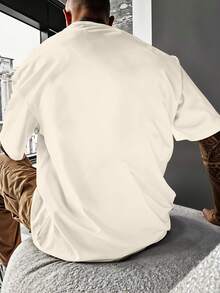 Oversized Streetwear T-Shirt Yeshua Jesus Salvation Messiah Gospel REF 7214 VEST NERD - 卡其色 - 查看 7