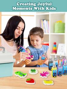 23/30/32 件 DIY 魔法水玩具，儿童手工制作水宝宝套装，魔法水，培养孩子的动手能力和科学素养，女孩的游戏，适合 3 岁以上男孩和女孩的完美礼物，适合与朋友和家人一起度过夏日时光，回到学校