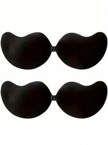 2 双装女士粘性露背硅胶文胸，粘性无肩带隐形聚拢文胸 - 彩色 - 查看 16