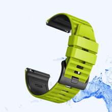 سوار بديل من السيليكون عالي الجودة بقطر 24 مم، ناعم ومتين، مريح للارتداء، سهل التنظيف، مناسب لساعات سونغتو سبارتان سبورت/رسغ HR/كاتب/كاتب HR بارو/بارو/سونتو 9 بارو/9/7/D5، قابل للتعديل، يمكن ارتداؤه للاستخدام اليومي والرياضة واللياقة البدنية