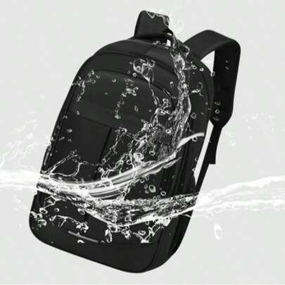 Mochila masculina impermeável para laptop, antifurto, para trabalho, viagem e escola