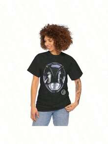 Black Power Ranger MMPR Tee Comfortable Tee