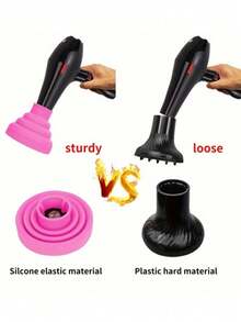 1 pezzo Diffusore per asciugacapelli pieghevole in silicone, Copertura portatile per asciugacapelli in silicone, Accessorio ugello pieghevole per asciugatura e styling, Strumenti e accessori per la cura dei capelli a ioni negativi, Strumenti per lo styling dei capelli leggeri, Unisex, Adatto per capelli normali (Adatto solo per alcuni asciugacapelli), Articoli essenziali per il ritorno a scuola, viaggi e vacanze, Spazzola per capelli lisci, Asciugacapelli, Lacca per capelli, Prodotti per capelli ricci, Forbici per tagliare i capelli, Natale, Barbiere, Parrucchiere, Asciugacapelli, Spazzola per capelli ricci, Acconciatura, Parrucchiere, Attrezzatura per parrucchiere