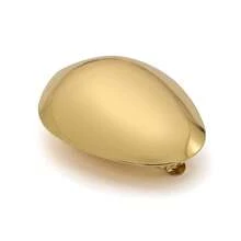 1 件优雅金色金属简约发带银色金属法式弹簧发夹合金时尚发饰按扣侧滑适合小马头发女士，学校用品 - 金屬彈簧夾 - 查看 3