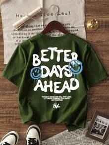 男士个性印花短袖T恤，轻薄透气，夏季穿着舒适，引领时尚