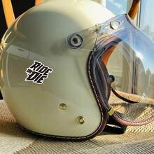 3 件“Ride Or Die”防水乙烯基贴纸，适用于装饰自行车、摩托车、汽车、水瓶。、耐候设计、汽车保险杠贴纸