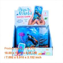 Ocean Adventure Fidget Toy - Handheld Water Game With Rings For Portable Play, Stress Relief And Fun For All Ages - Perfect Ocean-Themed Fidgeting Experience