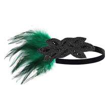 1 pezzo Fascia per capelli vintage da donna stile anni '20 Charleston Flapper, accessorio per mascherata/festa serale - Multicolore - Visualizzare 13