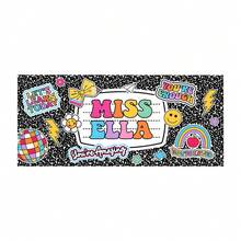 Borrador personalizado para pizarra blanca de profesor, borrador de pizarra negra personalizado, regalo de apreciación al maestro, borrador de maestro con nombre, regalo para maestros - Multicolor - Ver 12