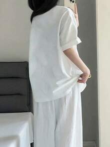 Women T-Shirts - 白色 - 查看 2