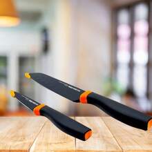 Cuchillo de chef con mango en P de 8 pulgadas - Negro - Ver 4