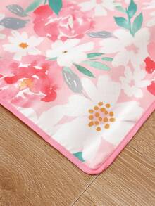 1 件装防溅垫，适用于地板、高脚椅下、防水、可机洗婴儿喂食桌布、便携式野餐垫