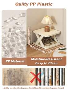 9/6 Tier Narrow Shoe Rack, New Upgraded Shoe Shelf Small Vertical Shoe Stand, Space Saving DIY Free Standing Shoes Storage Organizer For Entryway, Closet, Hallway, Easy Assembly And Stable In Structure, Black & White - 2pk - Black + White - 查看 10