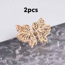 Botão de cinto borboleta ajustável, removível e sem costura, jeans ideal para mudar o tamanho da cintura, sem necessidade de costura ou pregos - Ferramenta para emagrecer a cintura