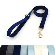 Fashion Corduroy Chenille Metal Clasp Dog Leash, Dog Walking Leash, Pet Accessories (Slight Color Difference Due To Fabric Batch, Sent Randomly)