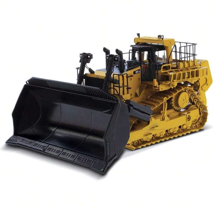 Diecast Masters 85567 CAT Caterpillar D11T CD Carrydozer With Operator High Line Series 1-50 Diecast Model - black yellow - View 1