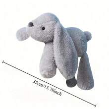 这款可爱的大耳朵毛绒玩具兔子，尺寸为 35 厘米/13.77 英寸，由柔软的聚酯纤维制成，是居家装饰、沙发装饰、派对装饰、生日礼物以及各种节日礼物的完美之选。它也是送给朋友或伴侣的完美礼物。毕业礼物。复活节礼物。情人节礼物。万圣节礼物。完美。安抚玩具。派对礼物。毛绒玩具。女孩的礼物。抱枕。伴侣娃娃 - 彩色 - 查看 10