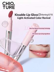 CHIOTURE 气垫雨衣唇膏、唇粉、唇彩、唇漆、唇泥、水性珠光唇彩、哑光效果、持久不脱唇纹，完美打造从白天到夜晚的完美妆容 - C03 Berry Clarity - 查看 7