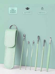 1 Stück Ohrenreinigungsset, professioneller spiralförmiger Ohrenreiniger, Ohrenreinigungstools für Erwachsene im Haushalt