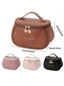 PU皮革便携式化妆包，多功能旅行收纳包，轻便洗漱化妆包，化妆收纳包，手持化妆收纳包，旅行必备，邮轮必备，宿舍必备，情人节礼物，婚礼伴娘礼物，生日礼物，朋友和老师礼物，妈妈礼物，圣诞礼物，万圣节礼物包，房间装饰，包包，化妆包，梳妆台，旅行，化妆包，旅行必备，收纳包，储物包，旅行必备，化妆品收纳包，化妆包，化妆品收纳包，收纳包，洗漱包，桌面收纳包，化妆包，化妆袋，化妆品收纳包，梳妆台配件，化妆袋，化妆包，化妆包，化妆包，化妆袋，化妆包，化妆袋，化妆品收纳包，旅行，化妆袋，包包，梳妆台，化妆袋，旅行必备，收纳袋化妆包、旅行必备、化妆配件、小化妆包、化妆袋、化妆品包、大容量、大号化妆包、女士礼物、圣诞礼物、女士礼物推荐 - 彩色 - 查看 5