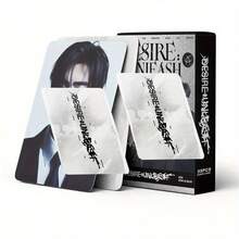 1 Set, Kpop EN 6. MINI ALBUM DESIRE UNLEASH Grußkarten Aufkleber Set - LOMO Karten, Hallyu Sammlerkarten, Idol Fotokarten, Grußkarten Album Karten, Kpop Produkte, romantisches Design für Fans, perfektes Geschenk für Fans und Freunde, Sommer