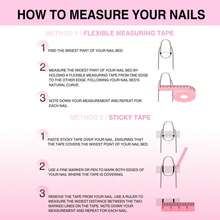 Red Fantasy Y2K Duck Nails Short Press-On Acrylic Nails, 10 Pcs Handmade 2025 Summer Gradient Pink Nails Embellished With Tiger-Stripe Patterns,Silver Cross For Party, Wedding, Holiday & Daily Wear-Reusable Gel Acrylic, Easy Application With Jelly Glue Set Included - 玫紅色 - 查看 10