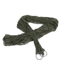 Nylon Rope Meshy Hammock For Outdoor Sleeping Net Bed With Rope Portable Camping Garden Beach Yard Travel Swing Hanging Bed