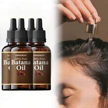 Aceite de Batana hondureño 100 % orgánico (30 ml/1 oz) con romero, unisex, para todo tipo de cabello (4 unidades) - Marrón - Ver 2