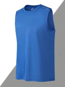 Herren Ärmelloses Basketball Trikot, schnelltrocknend, atmungsaktiv, weite Passform, geeignet für Sommersport, Training, Fitness, Laufen