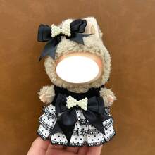 Doll Clothes For Lafufu Clothes Doll 17cm Workwear Series Costume & Skirt Set, Only Contains Detachable Clothing, Suitable For 1st & 2nd Generation Doll Costumes, Sitting Party Skirt (Suspender Accessories Only) - Multicolor - View 8