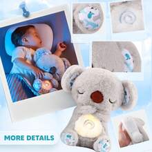 Children's Soothing Companionship Plush Toy Soft Wireless Calming & Sleep Otter/Koala Plush Toy  ﻿