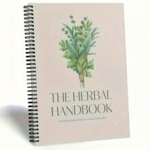 Mindfulness And Herbal Planning | Includes 20 Unique Recipes With Health Benefits – From Soothing Chamomile To Invigorating Mint And Ginger | Spiral-Bound, English Text, Health Journaling|Educational Notebook|Quality Paper Material, School Supplies, Back To School