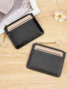 Premium Card Holder, Women's Card Sleeve, Ins Style Solid Color Card Wallet, Multi-Slot Versatile Coin Purse - Multicolor - View 6