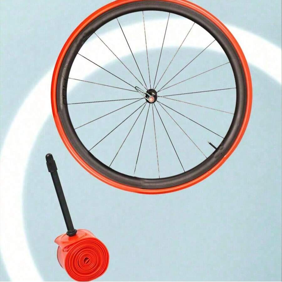 1PC Ultra-Light Bicycle Inner Tube, 700 X 18 23 25 28 Road Bike TPU Tire 45/65/85mm Length French Valve Ultra-Light Inner Tube - Multicolor - View 1