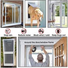 SelfAdhesive Pile Weather Stripping Seal For Sliding Windows And Door Frames 16.5ft X 11 32 Inch Grey - Gray - View 3