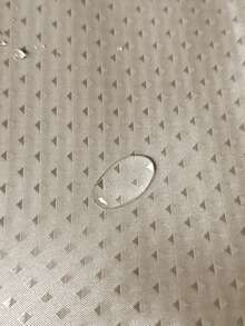 1pc Diamond Patterned High-End Shower Curtain, Multi-Size With Copper Hooks For Reinforcement, Fall Decor Doorway Curtain, Bathroom Privacy Divider, Includes Hanging Hooks, Suitable For Doorway, Bathroom, Bathroom Windows Bathroom Decor - Khaki - View 7