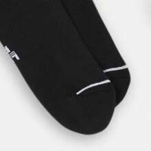 Jordan 3 Pairs Men/Women U J ED CUSH POLY ANKLE Socks, Discounted Pack DX9655-902 - Black - View 6