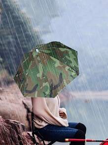 Umbrella Sun Hat, Umbrella Hat, Sun And Rain Hat, Folding Waterproof Umbrella, Headband Umbrella, Free Your Hands, Umbrella Sun Hat For Fishing, Sun And Rain Hat, Colorful Umbrella Hat, Suitable For Outdoor Activities, Travel, Fishing, Rainy Day, Beach, Hiking, Summer, Summer Essentials.