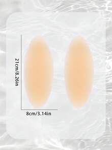 TSLBNRIO 女士硅胶自粘式臀垫、臀部垫、小腿垫、隐形无缝塑身器、臀部增强器、大腿塑身器、硅胶肩垫、自粘式无缝臀垫、自然改善凹陷部位、打造完美曲线、可水洗、防滑、可重复使用、适用于连衣裙、露背装、瑜伽服、紧身衣、牛仔裤