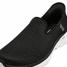 Skechers Men's Slip-On Slip-On Breathable Lightweight Casual Athletic Sneakers 894234 - Black - View 5