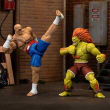Juguetes Jada -  II Figura de acción Chun Li Cammy Bison de 6 pulgadas, escala 1:12 coleccionable - Incluye cabezas, manos e accesorios intercambiables, juguetes para adultos, a partir de 14 años, nostalgia de videojuegos clásicos, regalo para niños 1 set - Multicolor - Ver 9