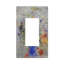 1 Pc Agate Stone Pattern Switch Cover Plate Outlet Covers Wall Plate Light Switch Plate Decorative Switch And Socket Covers For Home Kitchen Decoration - Multicolor - View 14