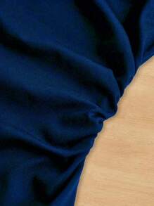 Tween Girl Waist Cinching Backless Criss-Cross Strap Halter Dress