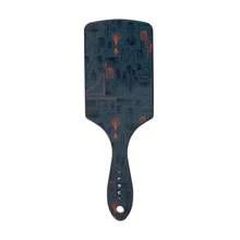 Tru X Hola Lou Collab Ouchl® Detangling Printed Paddle Brush Blue 1 CT